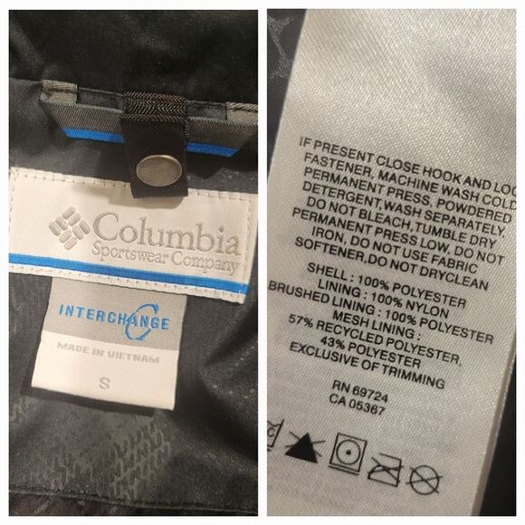Columbia Interchange jacket, Small - Picture 10 of 15